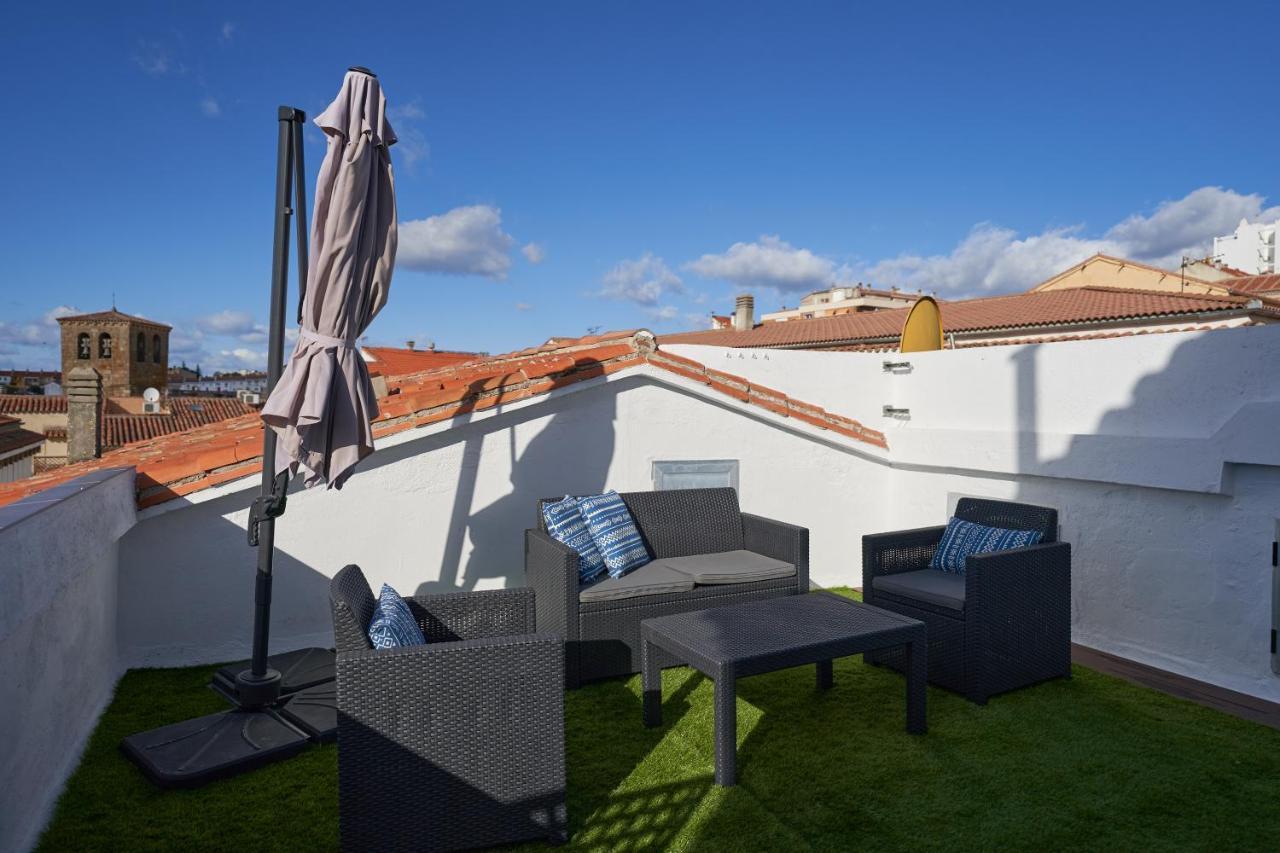 Duplex Casa De Las Argollas Grand Suite Parking Gratis Plasencia Exterior foto